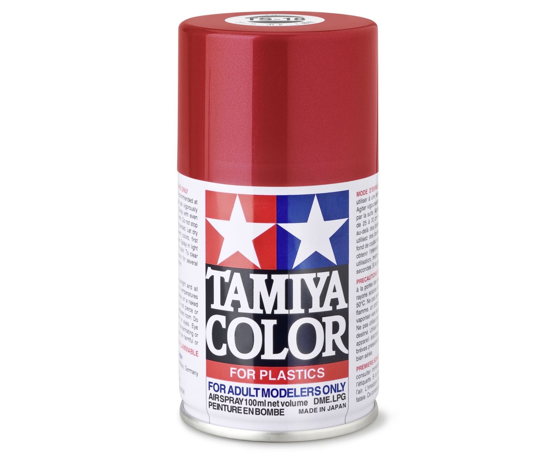 TS18 Spray Metallic Red metallic 100ml Tamiya