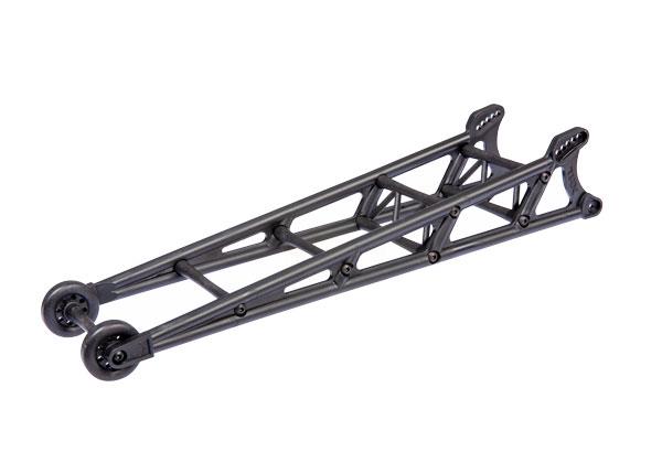 Traxxas Wheelie bar black (assembled)/ wheelie bar mount Drag Slash