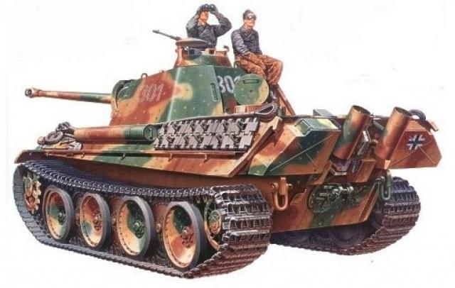 Tamiya German Panther Type G (Sd.Kfz.171) Late Version 1/35
