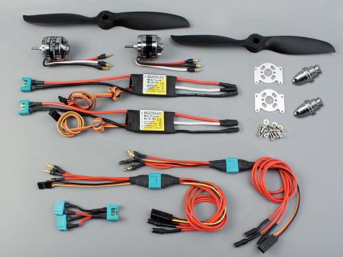 Multiplex Aandrijfset Twinstar II Brushless