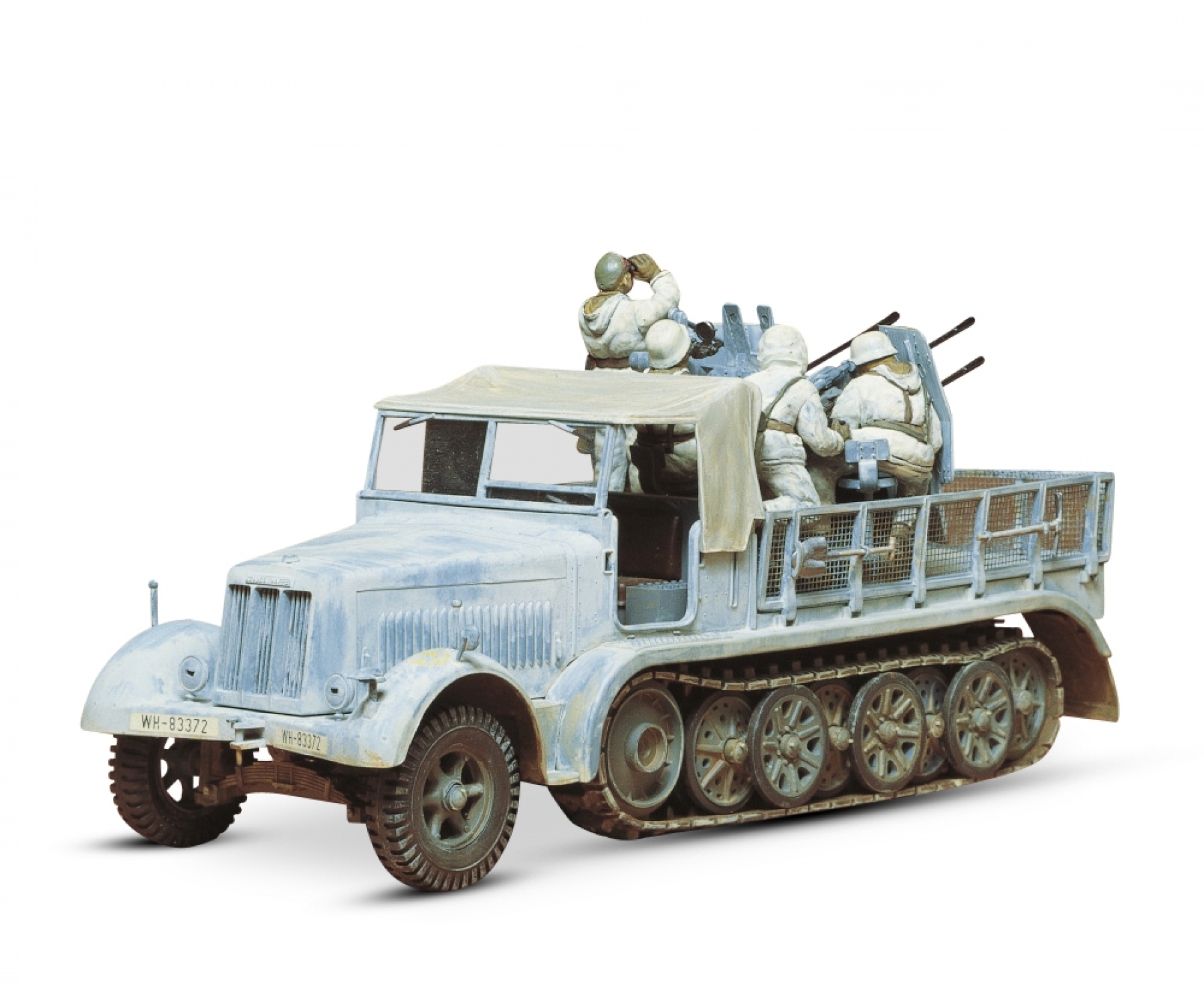 Tamiya German 8Ton Semi Track SD.kfz7/1 Vierlingsflak 1/35