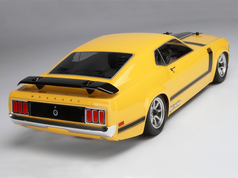 HPI 1970 Ford Mustang BOSS 302 Clear Body 200mm 1/10