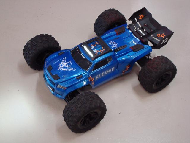 Occasion Traxxas Sledge V2 Belted Brushless 6S Off-Road Truggy 1/8 4WD TSM RTR