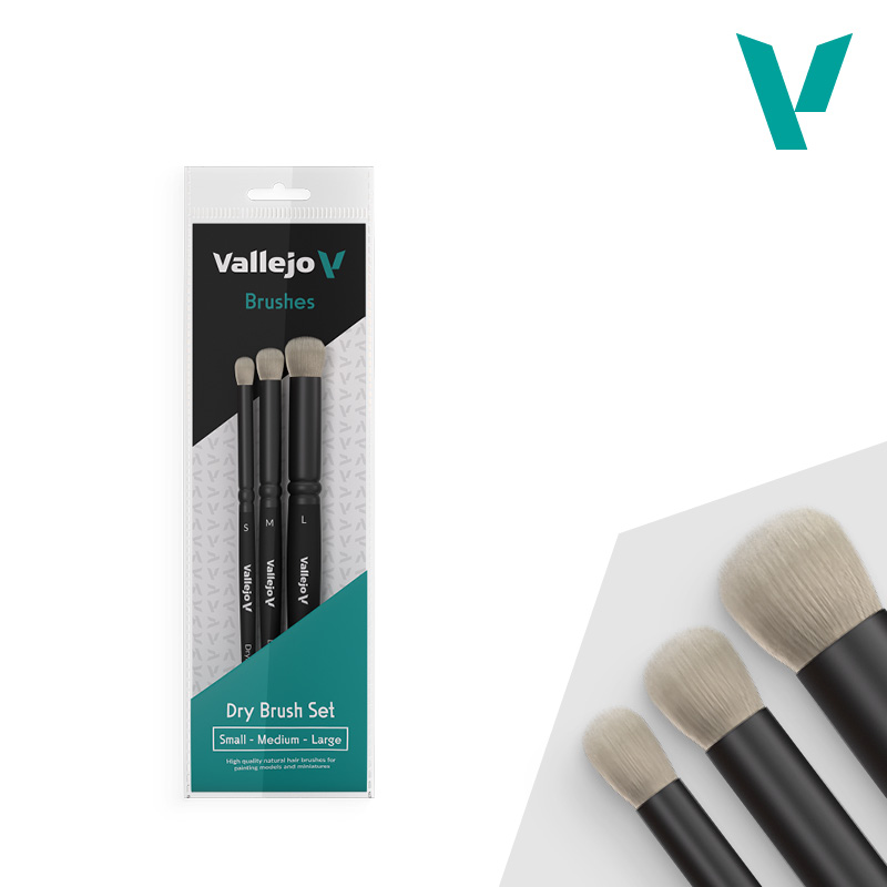 Vallejo Dry Brush Set (3)
