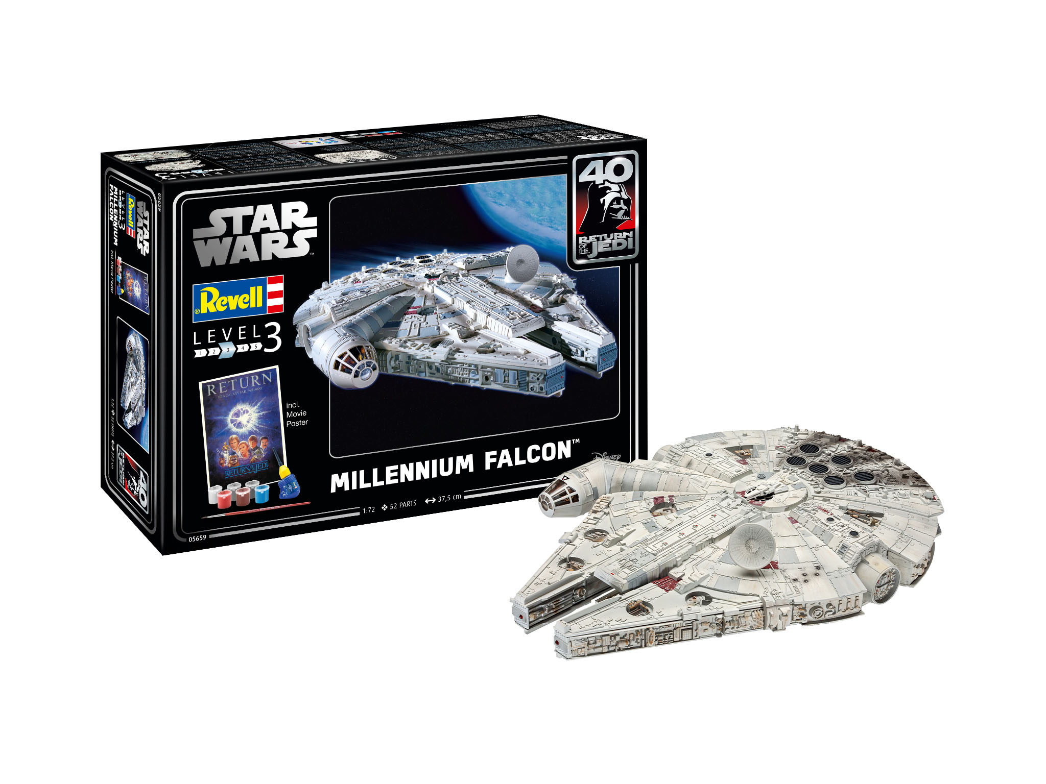 Revell Geschenkset Millennium Falcon 1/72
