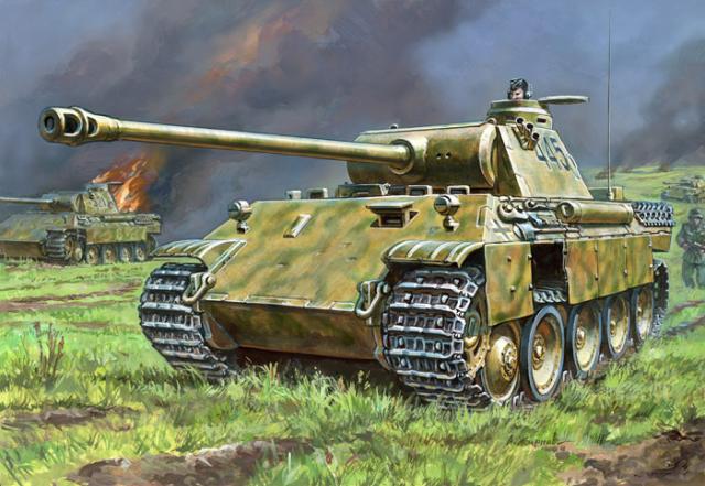 Zvezda PZ.KPFW.V Panther (AUSF. D) 1/35