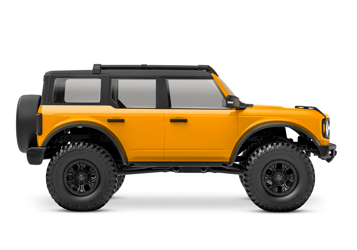 Traxxas TRX-4M Bronco 4WD Electric Scale and Trail Crawler with TQ 1/18 Orange