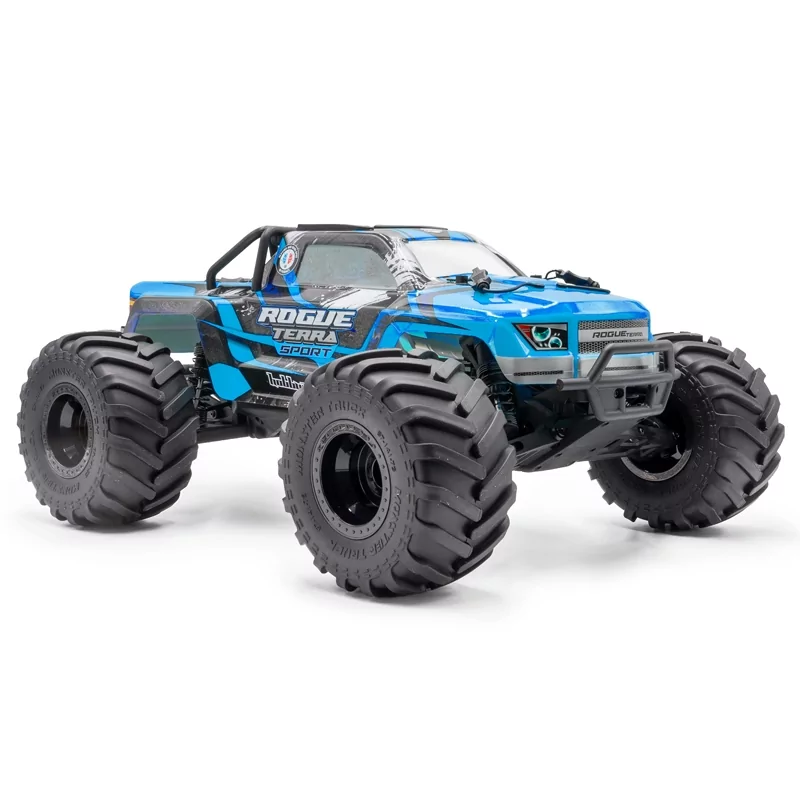 HobbyTech ROGUE Terra Sport Brushless Monster Truck RTR 4WD 1/10 Blue met accu en lader