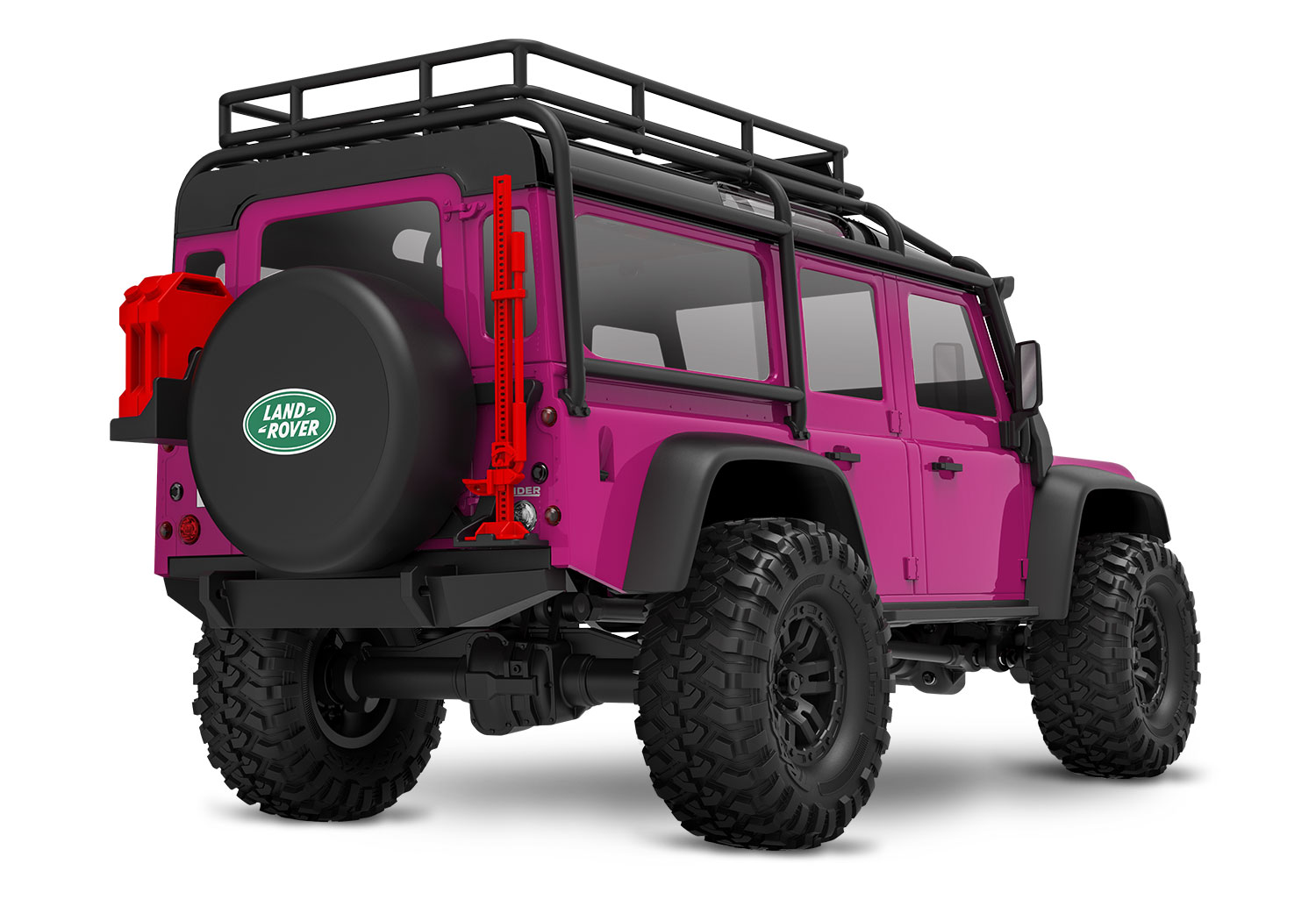 Traxxas TRX-4M Land Rover 4WD Electric Scale and Trail Crawler with TQ 1/18 Pink