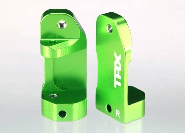 Traxxas Caster Blocks Left & Right Green