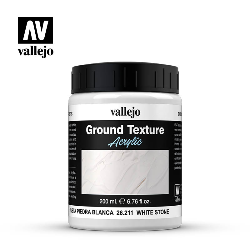 Vallejo Ground Texture White Stone 200ml