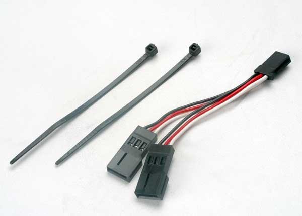 Traxxas Servo Connector Y adapter (for dual-servo steering)