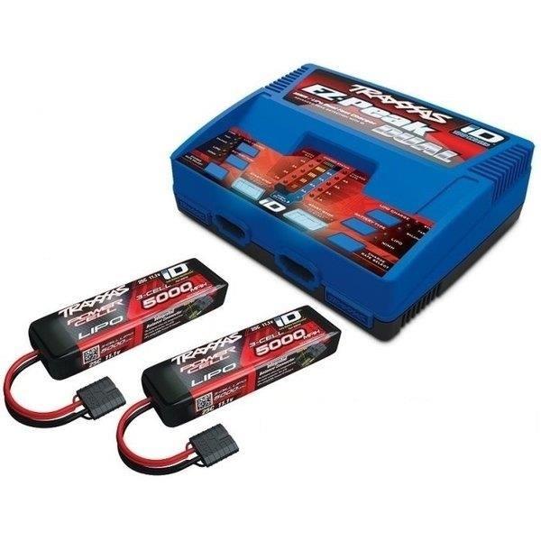 Traxxas 6S Completer Pack (2X 2872X 11.1V LiPo & 1X 2972GX Duo Charger)