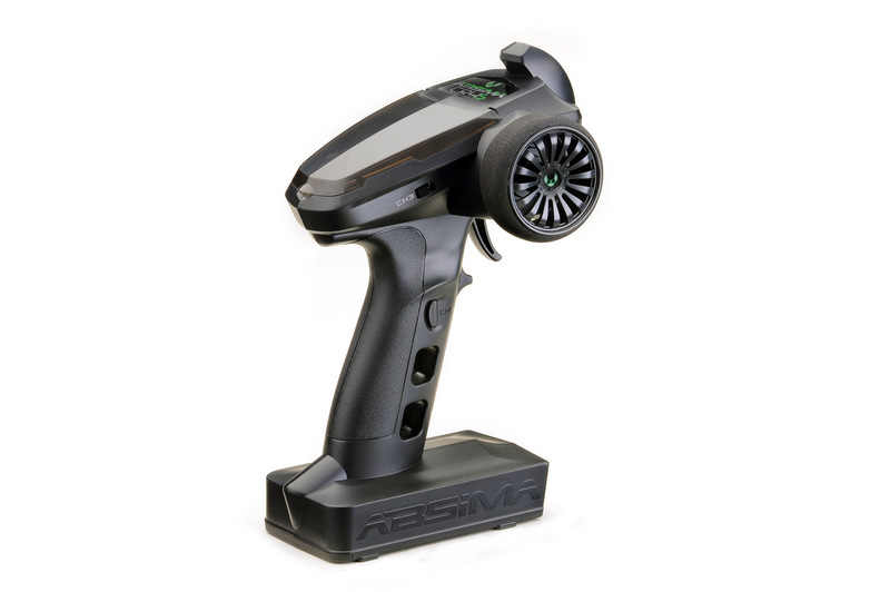 Absima CR4S V2 4 Kanaals 2.4GHz Zenderset met R4WP-V2 Ontvanger