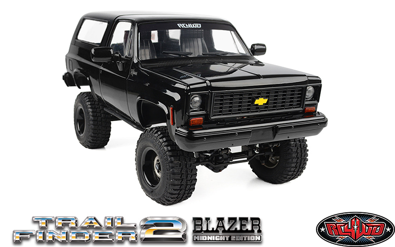 RC4WD Trail Finder 2 with Chevrolet Blazer Midnight Edition Hard Body Set 1/10