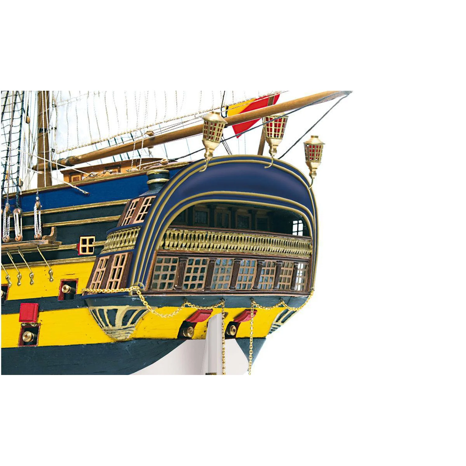 Occre San Ildefonso Houten Scheepsmodel 1/70