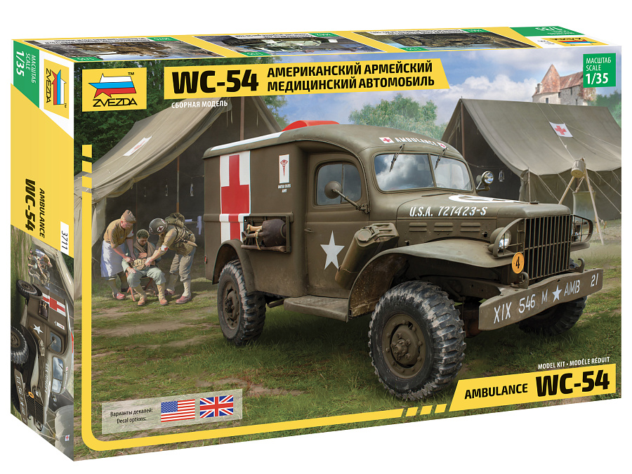 Zvezda Dodge WC-54 Ambulance 1/35