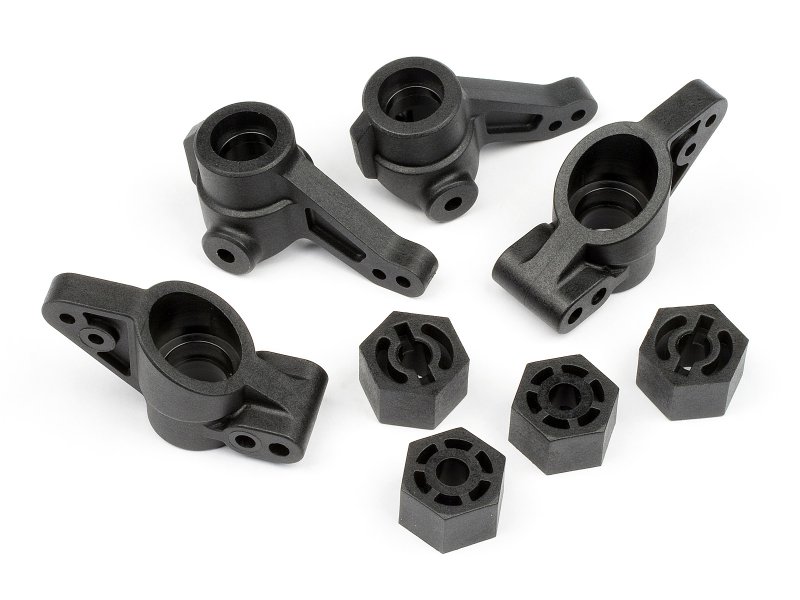 HPI Spindle/Rear Hub Carrier Set for WR8 and Bullet Series