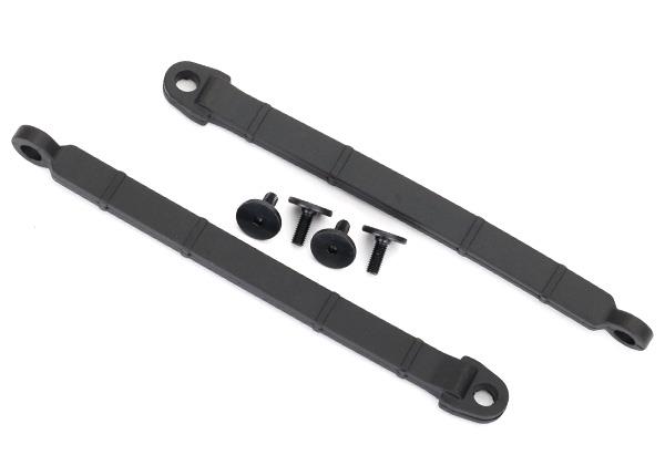Traxxas Limit strap rear suspension (2)/ 3x8 flathead screw (4) UDR