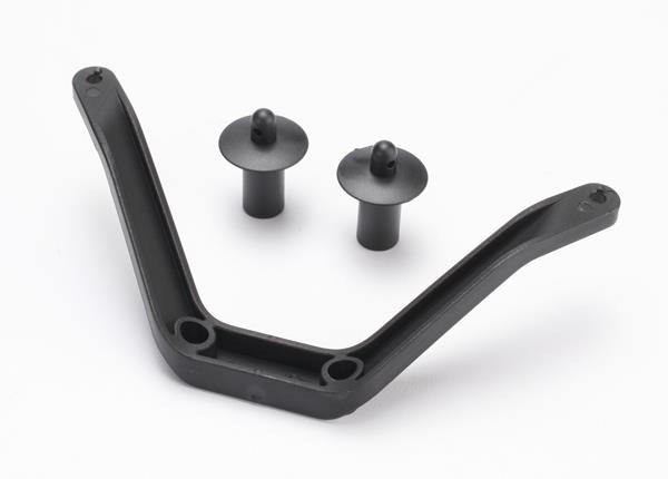Traxxas Body mount (1)/ body mount post (2) (front)