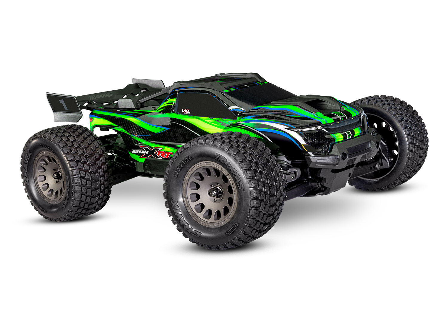 Traxxas Mini XRT VXL-3s TQi 4X4 RTR Brushless Truggy 1/12 Green