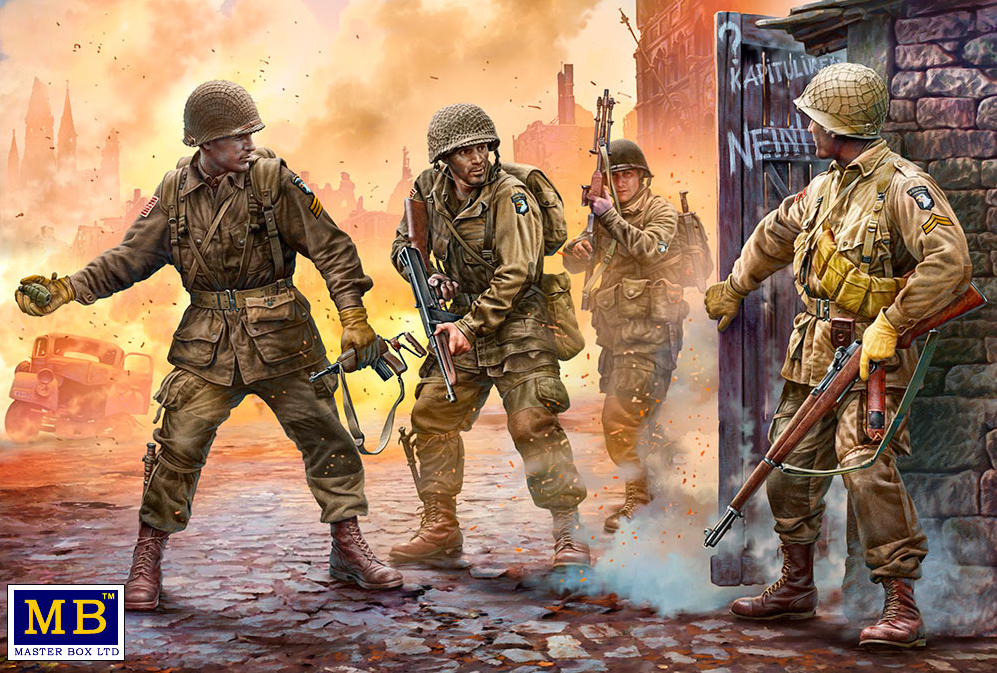Master Box LTD Take One More Grenade! Screaming Eagles, 101st Airborne (Air Assault ) Division, Europe, 1944-1945 1/35