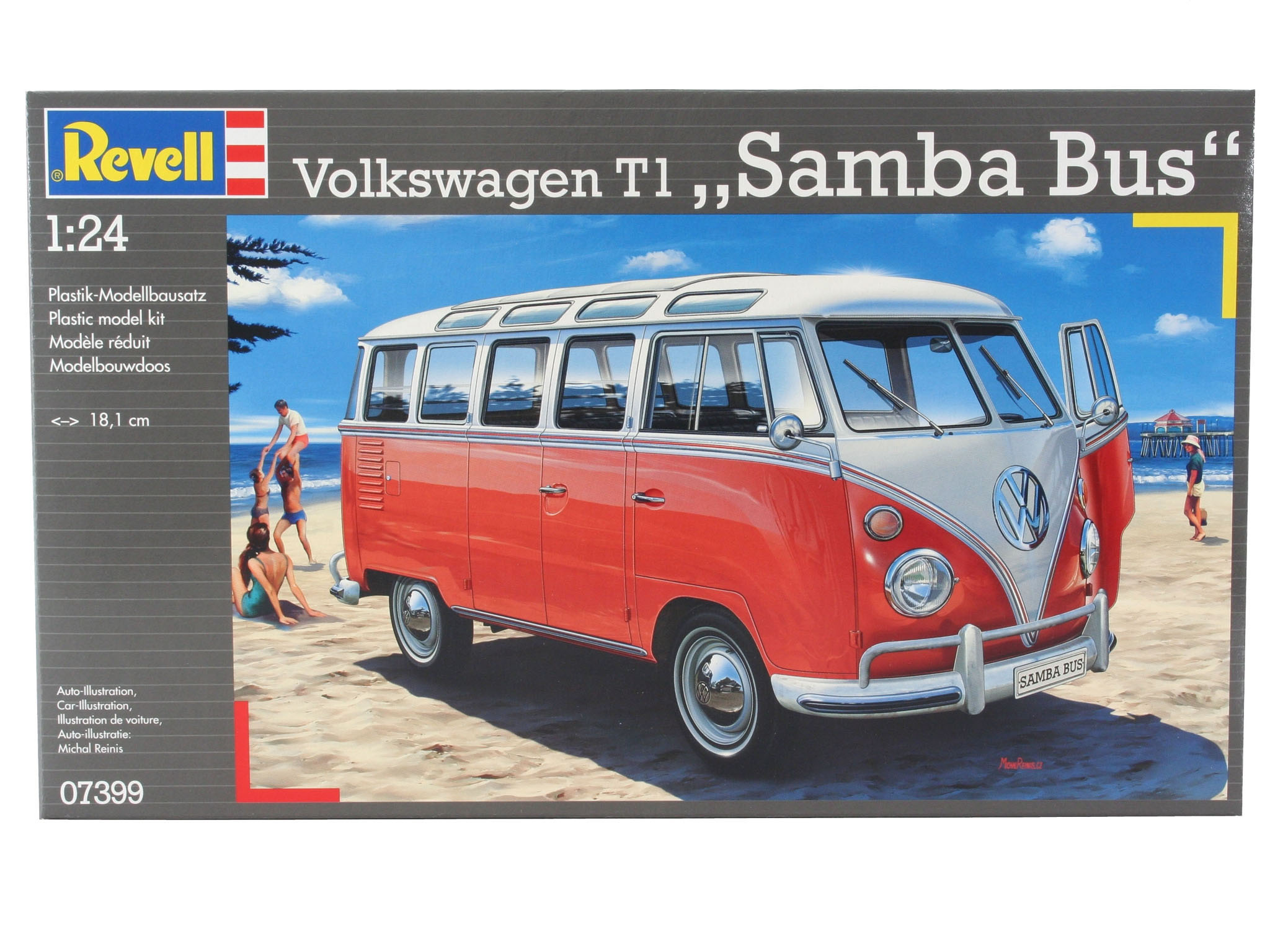 Revell Volkswagen T1 Samba Bus 1/24