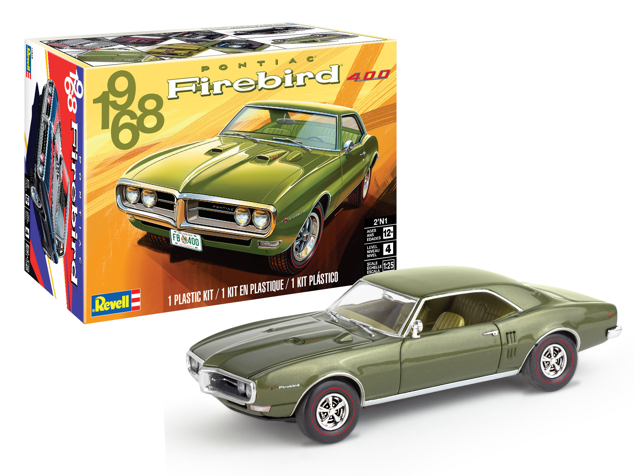 Revell 1968 Pontiac Firebird 1/25