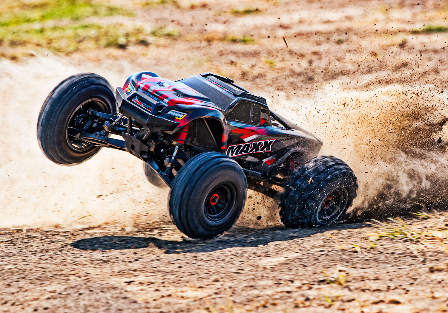 Traxxas Wide Maxx 4WD Brushless Electric Monster Truck VXL-4S TQi 1/8 - Red