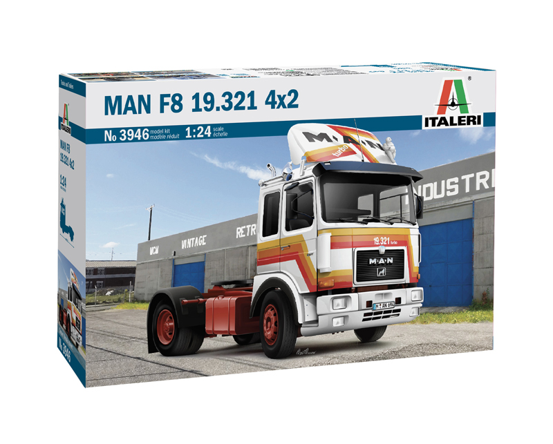 Italeri MAN F8 19.321 4x2 1/24