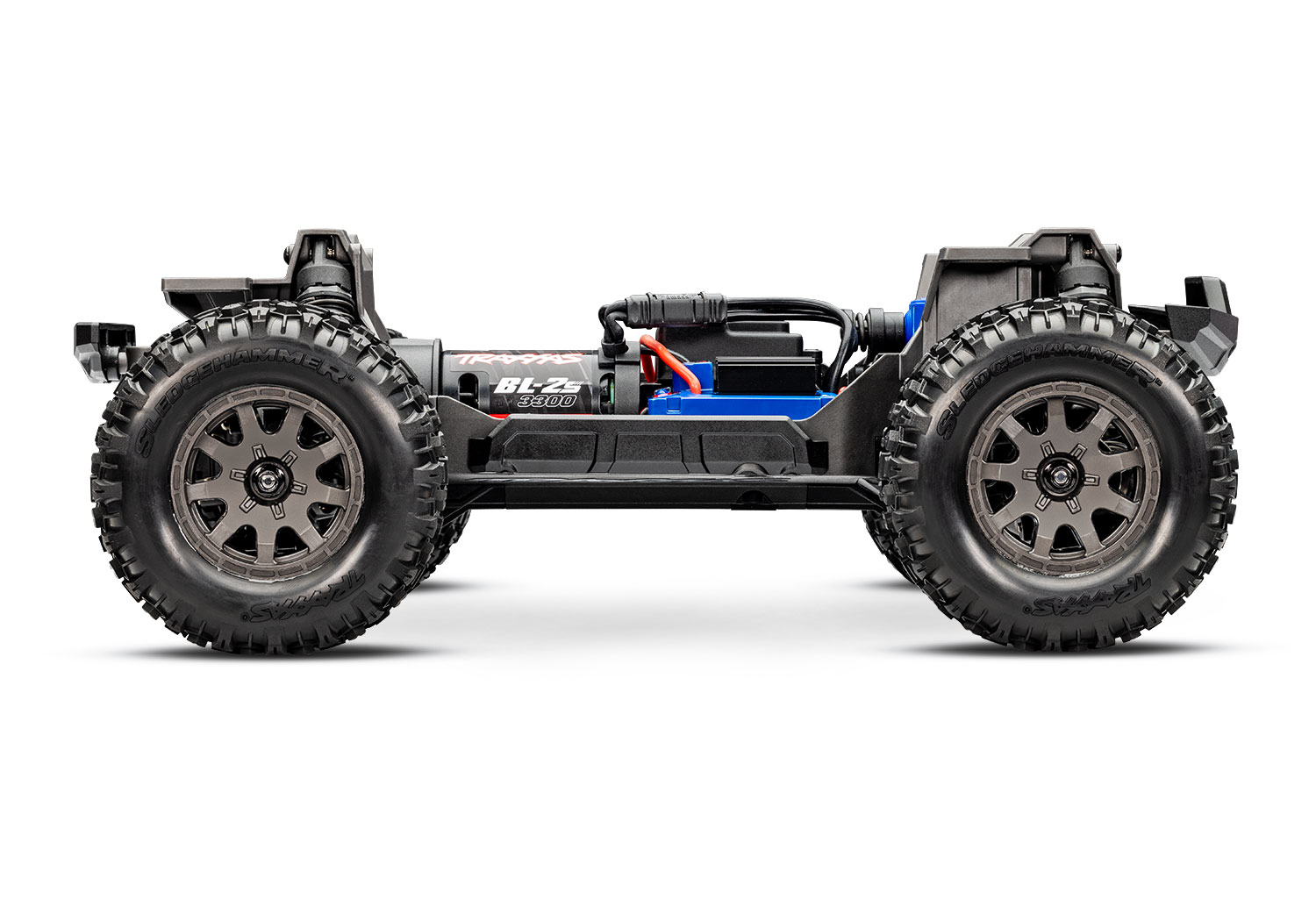 Traxxas Mini Maxx BL-2s TQ 4X4 RTR Brushless Monster Truck 1/16 Black