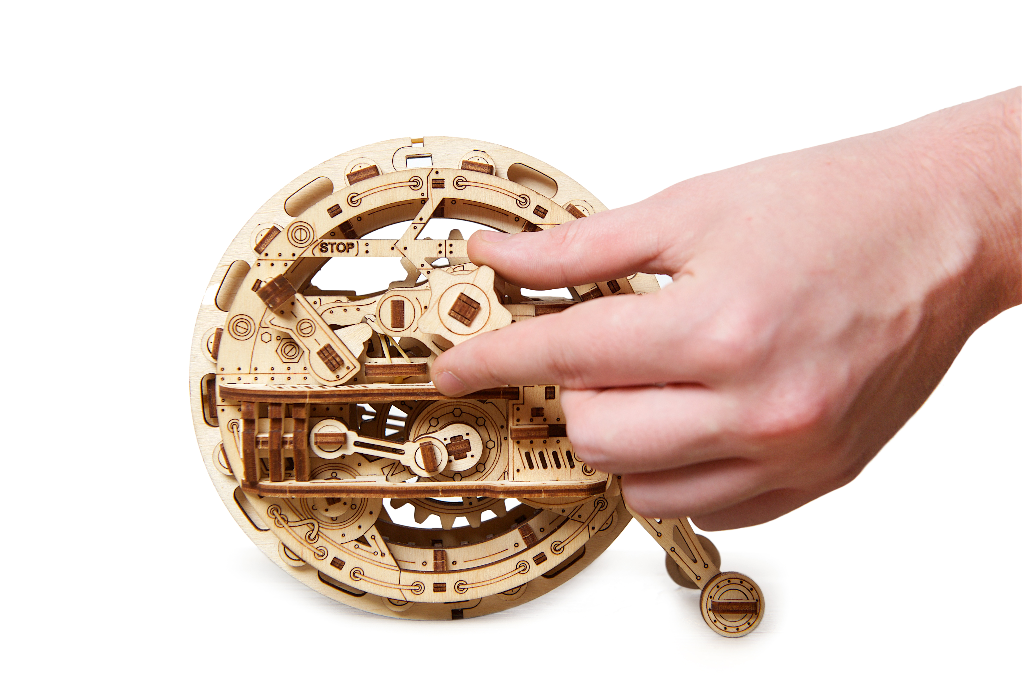 U-Gears Monowheel mechanisch houten bouwpakket