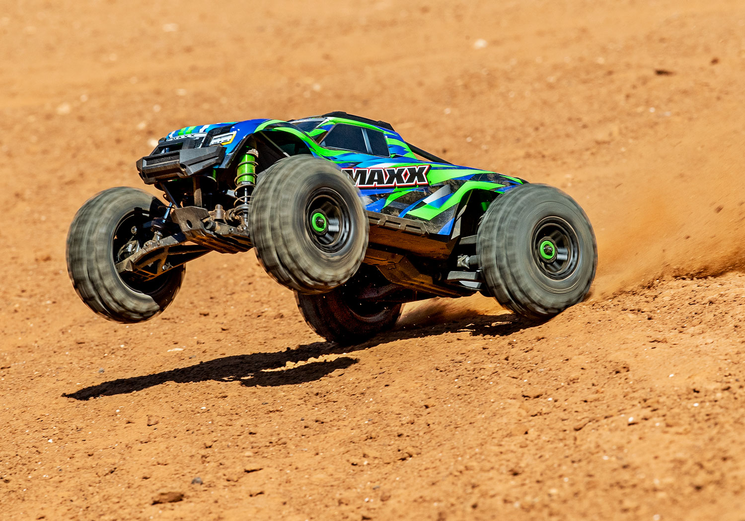 Traxxas Wide Maxx 4WD Brushless Electric Monster Truck VXL-4S TQi 1/8 - Green