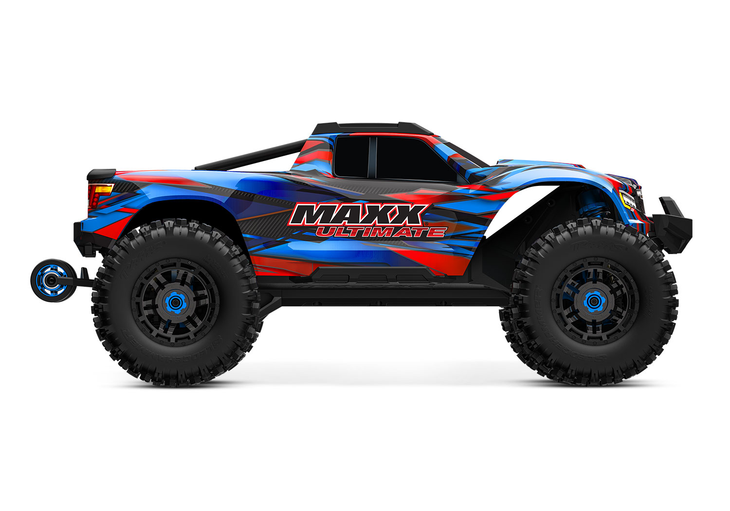 Traxxas Maxx Ultimate 4WD Brushless Electric Monster Truck VXL-4S TQi Blue 1/8