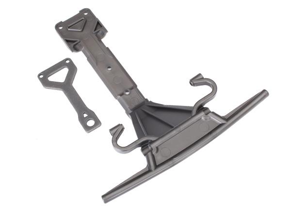 Traxxas Skidplate front (plastic)/ support plate (steel)