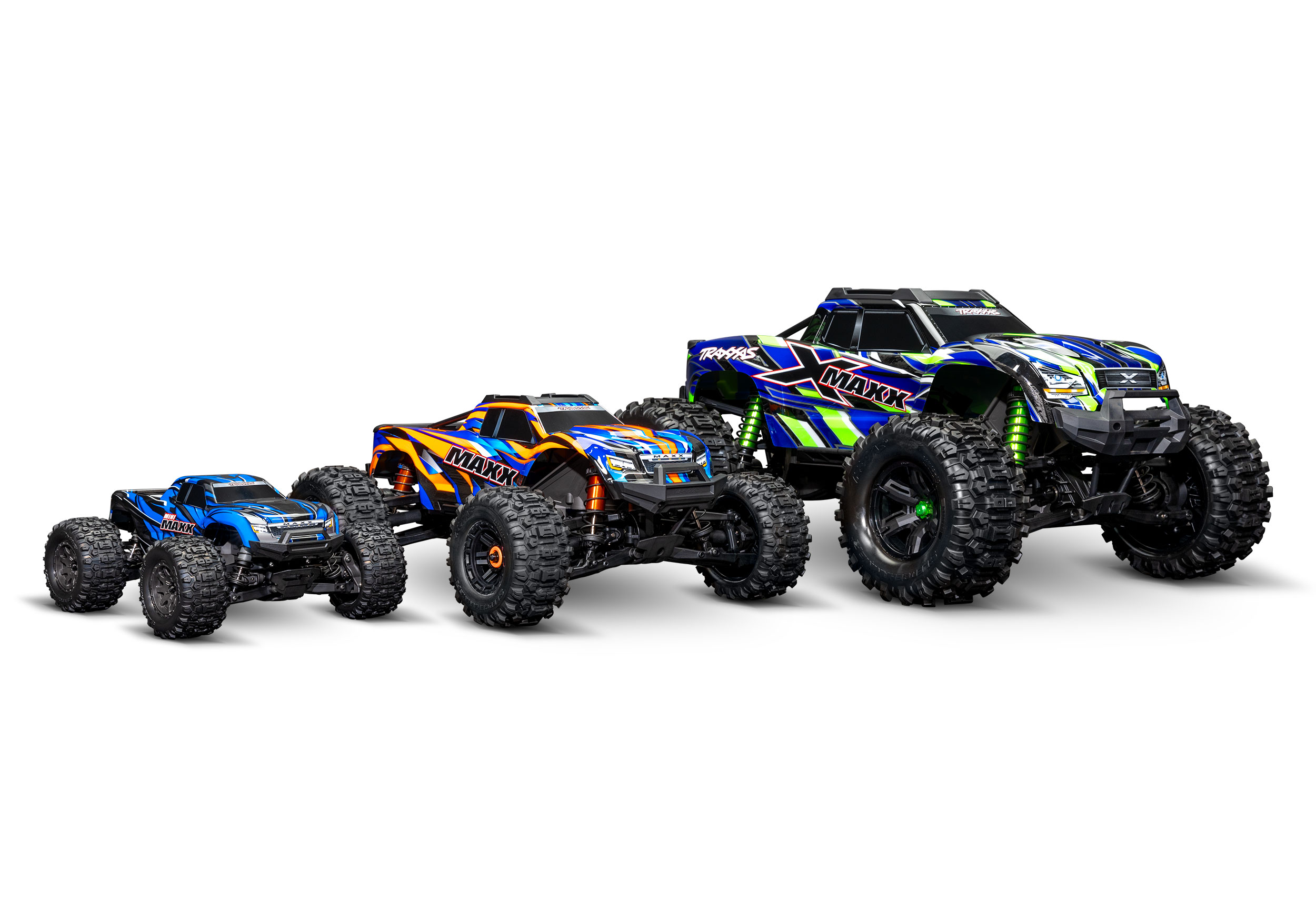 Traxxas Mini Maxx BL-2s TQ 4X4 RTR Brushless Monster Truck 1/16 Black