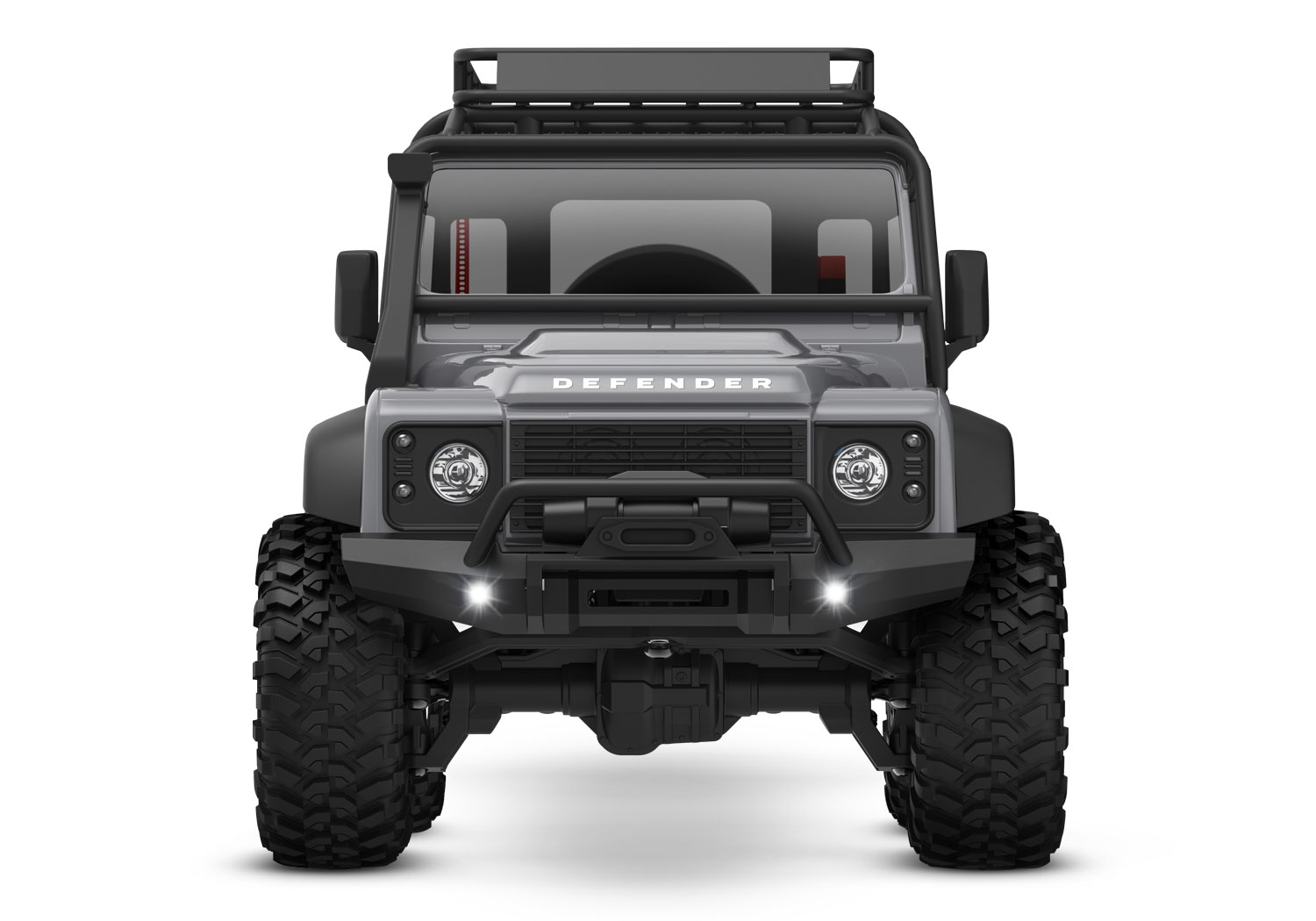 Traxxas TRX-4M Land Rover 4WD Electric Scale and Trail Crawler with TQ 1/18 Silver