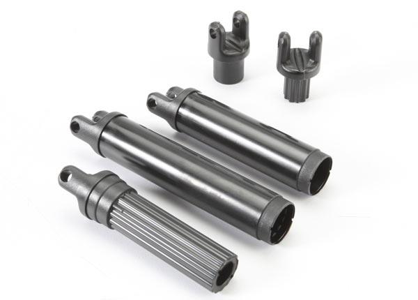 Traxxas Half shafts, center (internal splined (3)/ external splined (2)) (plastic parts only)