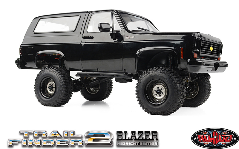 RC4WD Trail Finder 2 with Chevrolet Blazer Midnight Edition Hard Body Set 1/10
