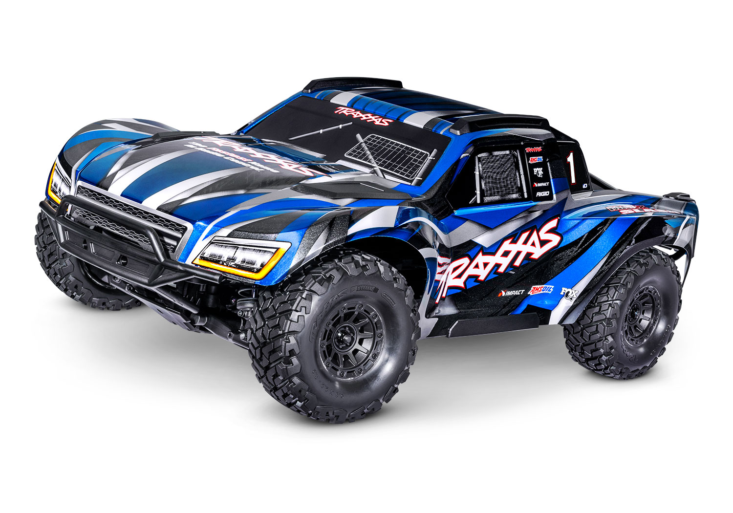 Traxxas Maxx Slash Brushless 6S Short Course Truck 4WD TSM RTR Blue