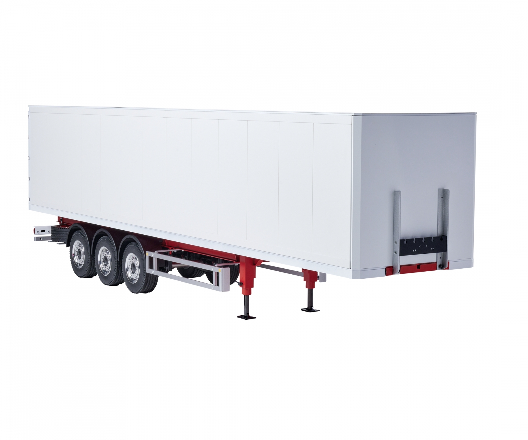 Carson 3-Axle Semi-Trailer Versie III white 1/14
