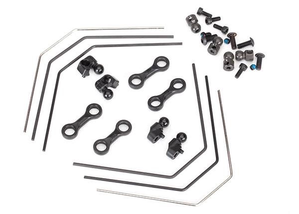 Traxxas Sway bar kit, 4-Tec® 2.0 (front and rear) (includes front and rear sway bars and adjustable linkage)