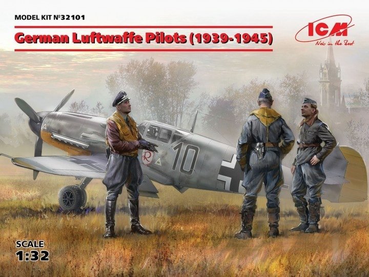 ICM German Luftwaffe Pilots (1939-1945) 1/32