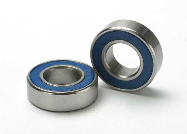 Traxxas Ball bearings blue rubber sealed (8x16x5mm) (2)