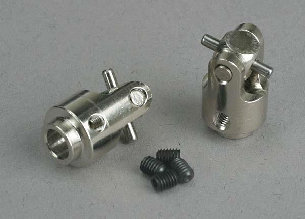 Traxxas Differential Output Yokes Hardened Steel (w/ U-joints) (2)