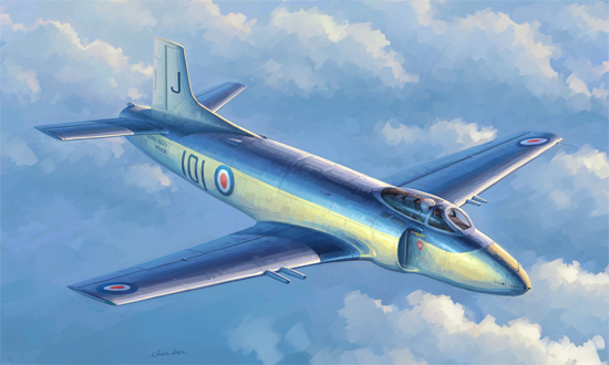 Trumpeter Supermarine Attacker F.1 Fighter 1/48