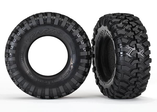 Traxxas Tires Canyon Trail 1.9/ foam inserts (2)