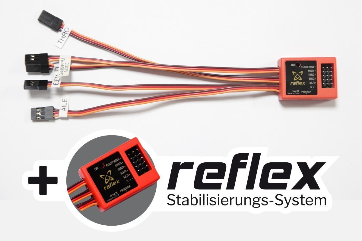 FMS Flash PNP - 85cm Combo incl. Reflex Gyro Systeem