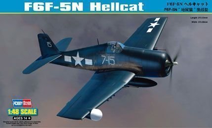 HobbyBoss F6F-5N Hellcat 1/48