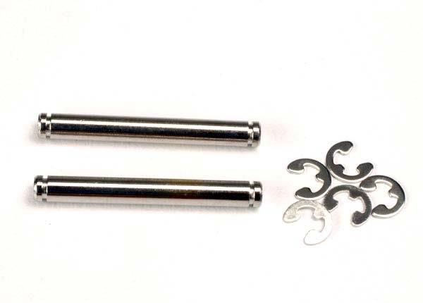 Traxxas Suspension pins 26mm (kingpins) (2) w/ E-clips (4)